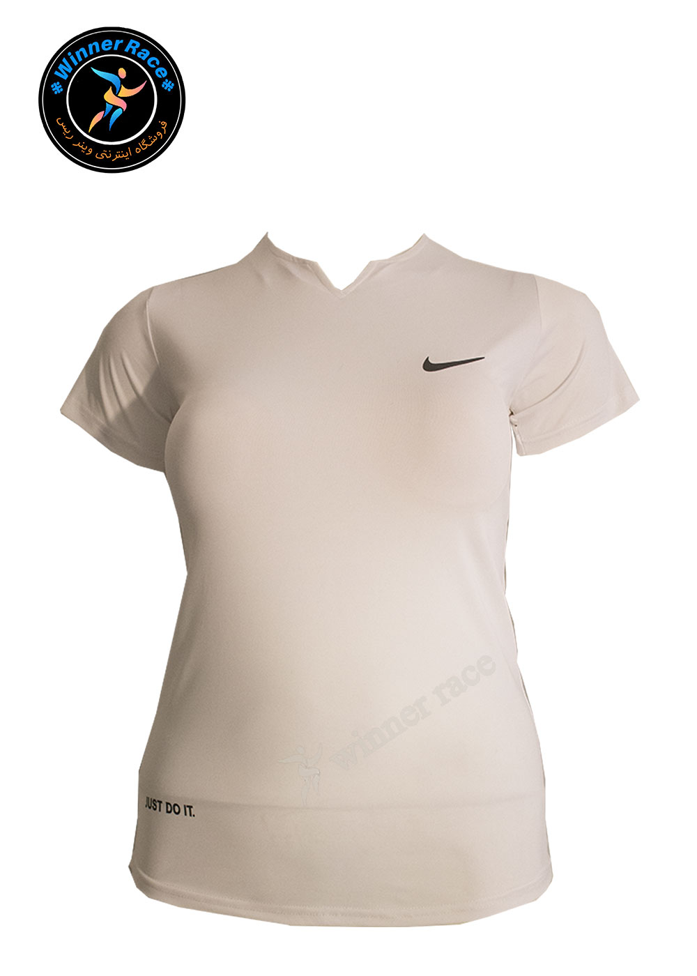 تیشرت زنانه ورزشی نایک فلامنت یقه دلبری کد 2052